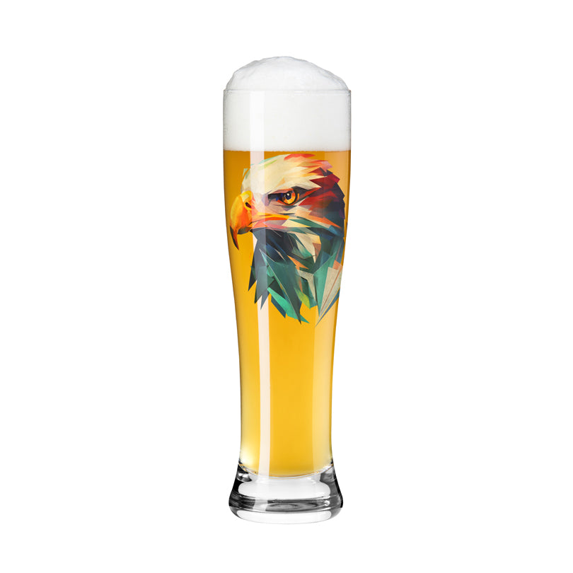 Bicchiere birra Weizen "Brauchzeit #26 - T. Dabek" cl 65/cm Ø7,5x25,4