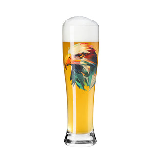 Bicchiere birra Weizen "Brauchzeit #26 - T. Dabek" cl 65/cm Ø7,5x25,4