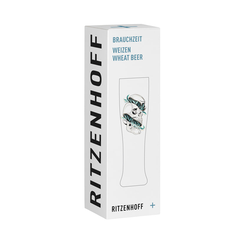 Bicchiere birra Weizen "Brauchzeit #29 - I.Macarthur" cl 65/cm Ø7,5x25,4