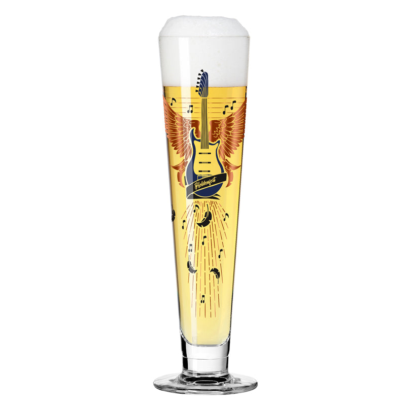 Calice birra "Heldenfest #17 - A. Behnke" cl 39/cm Ø7,5x25