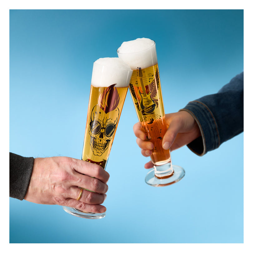 Calice birra "Heldenfest #17 - A. Behnke" cl 39/cm Ø7,5x25