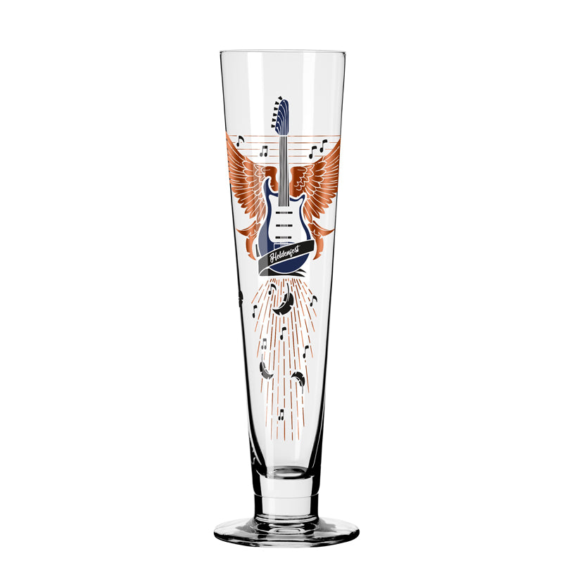 Calice birra "Heldenfest #17 - A. Behnke" cl 39/cm Ø7,5x25