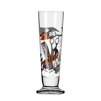 Bicchiere grappa "Heldenfest #9 - Bohr" cl 5/cm Ø3,5x11,3