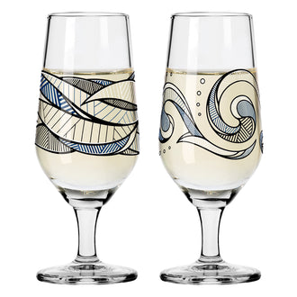 Bicchiere grappa "Brauchzeit #3 - A. Preis", confezione 2 pezzi cl 6/cm Ø3,1x10,4