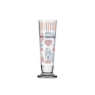 Bicchiere grappa "Heldenfest #15 - P. Farrell" cl 5/cm Ø3,5x11,3