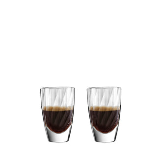 Bicchiere grappa/espresso "Pioretto - by Ritzenhoff Design Team", confezione 2 pezzi ml 53/cm Ø5x8