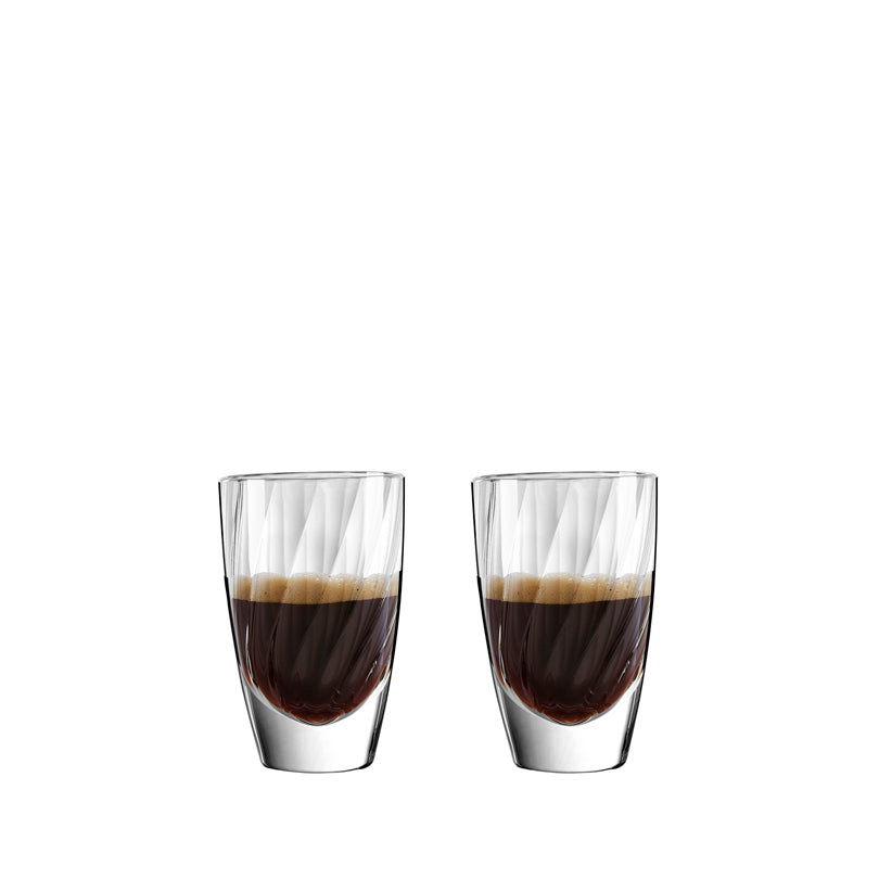 Bicchiere grappa/espresso "Pioretto - by Ritzenhoff Design Team", confezione 2 pezzi ml 53/cm Ø5x8