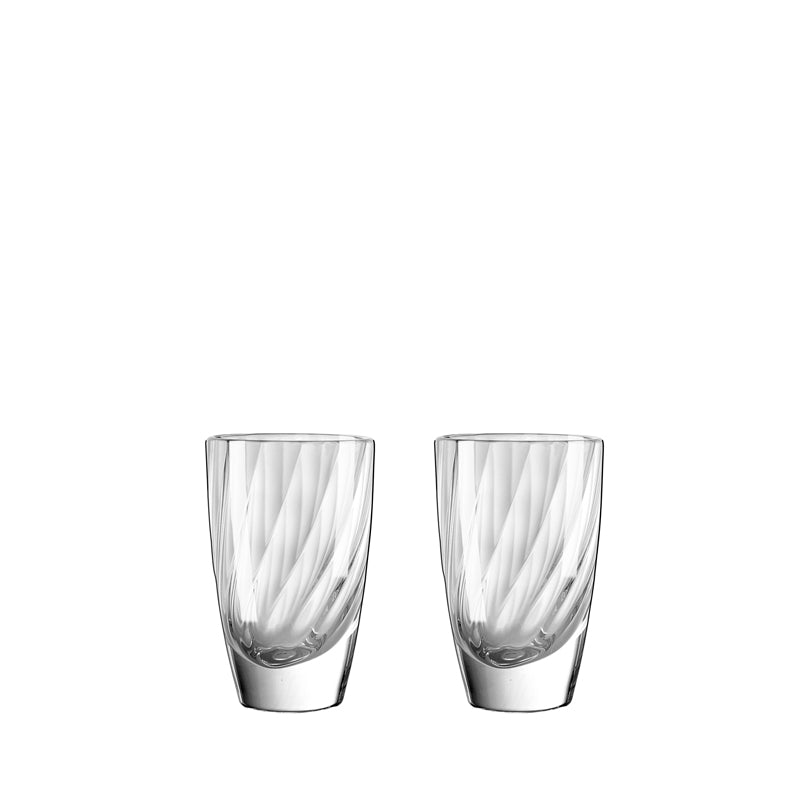 Bicchiere grappa/espresso "Pioretto - by Ritzenhoff Design Team", confezione 2 pezzi ml 53/cm Ø5x8