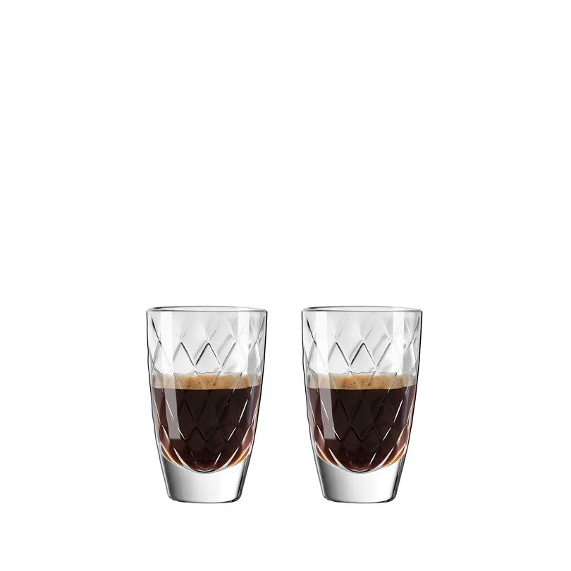 Bicchiere grappa/espresso "Picco - by Ritzenhoff Design Team", confezione 2 pezzi ml 53/cm Ø5x8