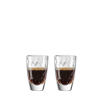 Bicchiere grappa/espresso "Picco - by Ritzenhoff Design Team", confezione 2 pezzi ml 53/cm Ø5x8