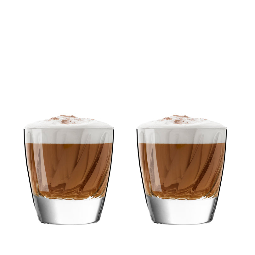 Bicchiere amaro/cappuccino "Pioretto - by Ritzenhoff Design Team", confezione 2 pezzi ml 205/cm Ø8x8,5