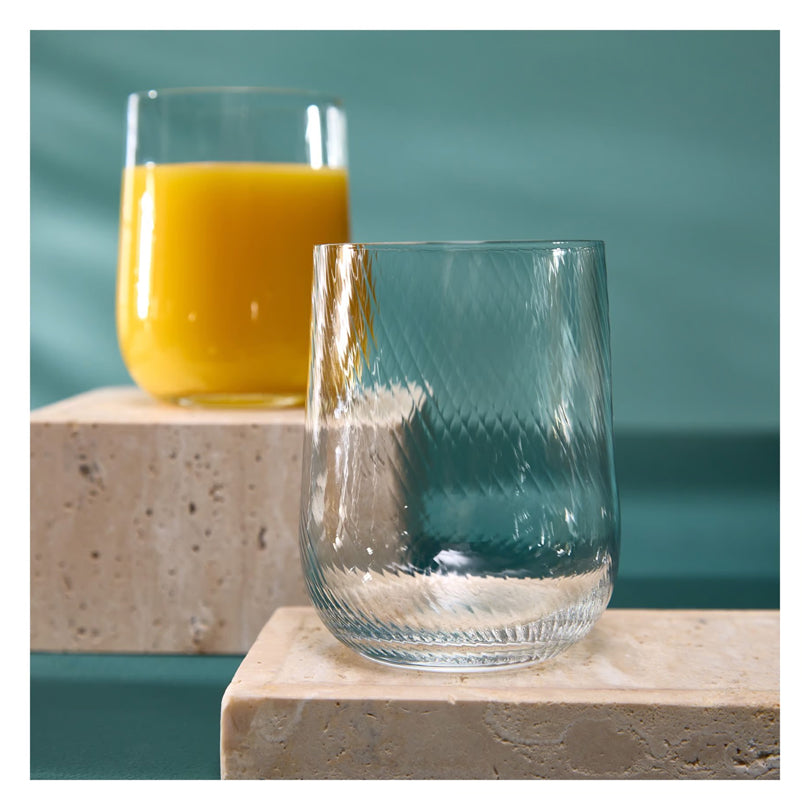 Bicchiere acqua "RDT - Amari", confezione assortita da 4 pezzi cl 38/cm Ø8x10