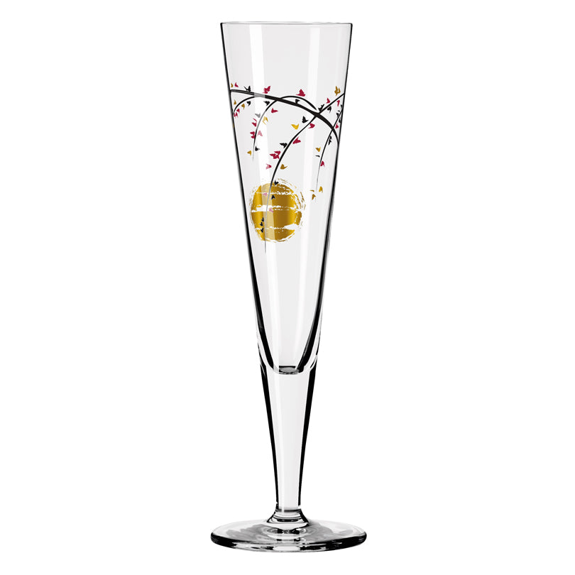 Calice champagne Champus "Goldnacht #14 - Rachel Hoshino" cl 20/cm Ø7,2x24