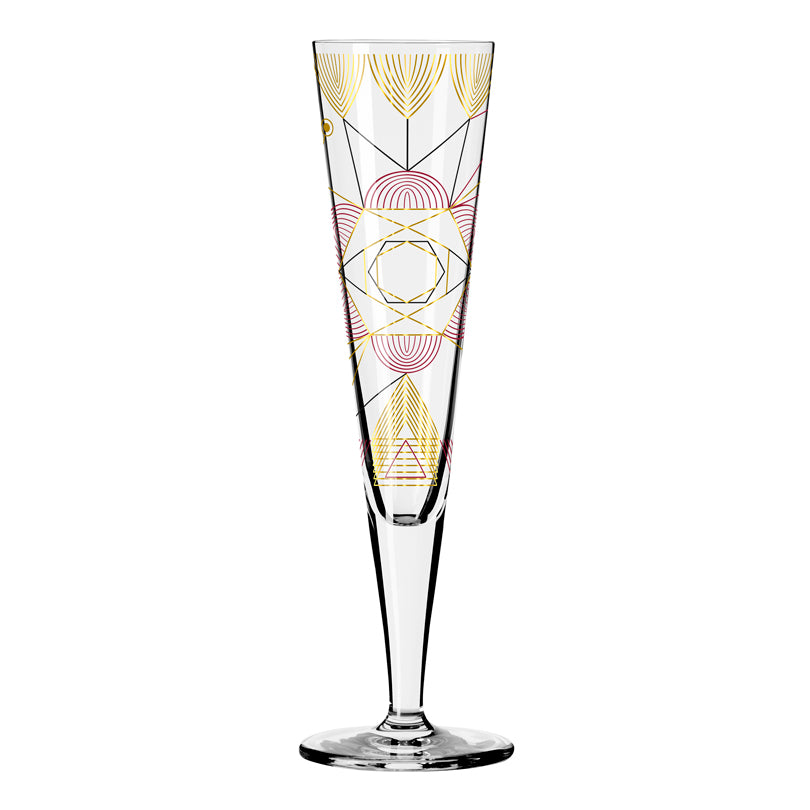 Calice champagne Champus "Goldnacht #26 - Bohr" cl 20/cm Ø7,2x24
