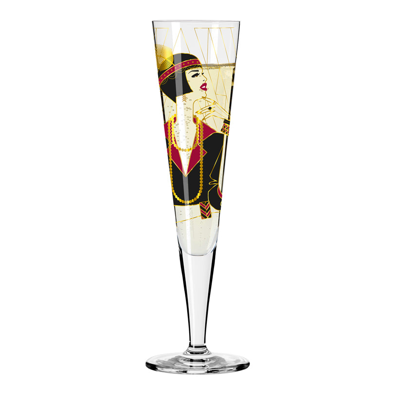 Calice champagne Champus "Goldnacht #27 - Halim" cl 20/cm Ø7,2x24