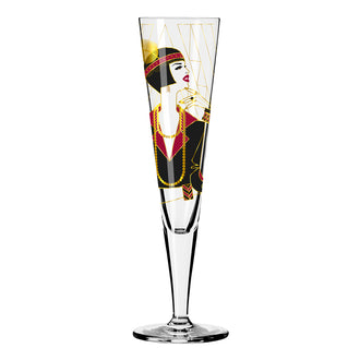 Calice champagne Champus "Goldnacht #27 - Halim" cl 20/cm Ø7,2x24