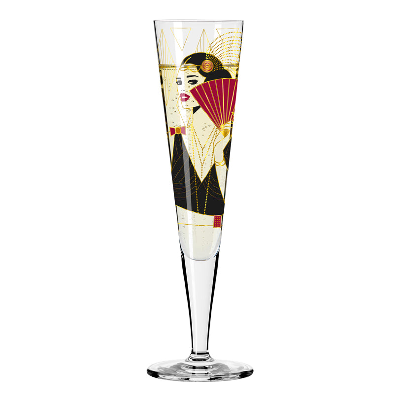 Calice champagne Champus "Goldnacht #28 - Halim" cl 20/cm Ø7,2x24