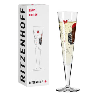 Calice champagne Champus "Paris Edition - L. Stuhldreier" cl 20/cm Ø7,2x24