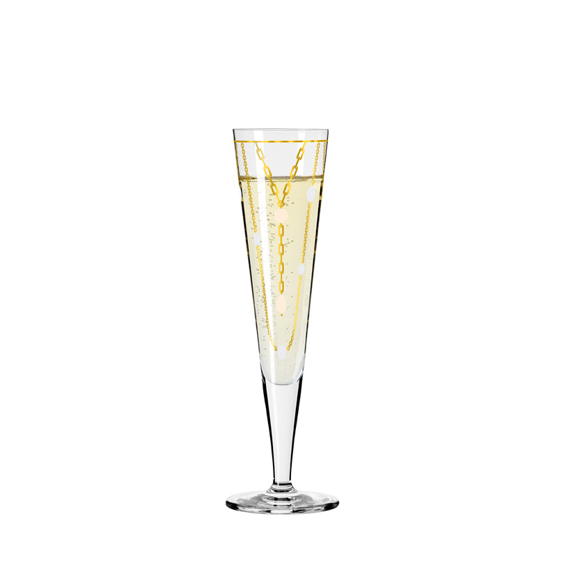 Calice champagne Champus "Goldnacht #39 - N. Jean" cl 20/cm Ø7,2x24