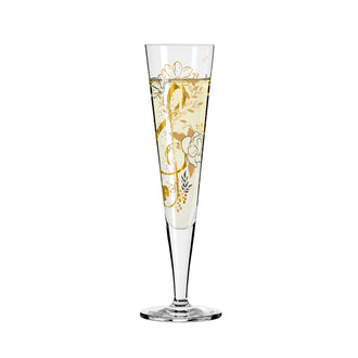 Calice champagne Champus "Goldnacht #45 - M.Sparschu" cl 20/cm Ø7,2x24