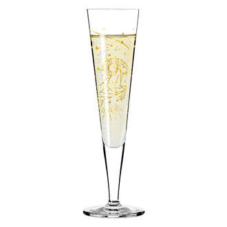 Calice champagne Champus "Astro #2 Ariete - Mubaza" cl 20/cm Ø7,2x24