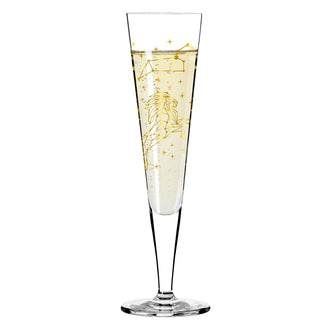 Calice champagne Champus "Astro #6 Leone - Mubaza" cl 20/cm Ø7,2x24