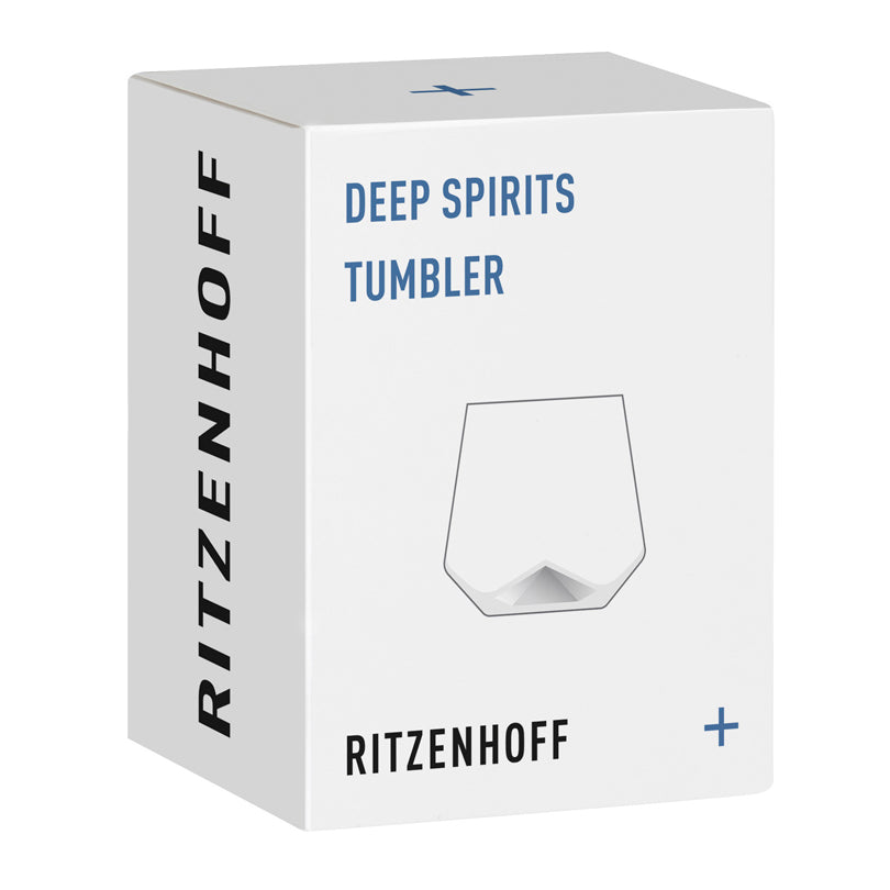 Bicchiere Whisky "Deep Spirits #2 - Bohnenberg Diamond" cl 41/cm Ø9,6x9