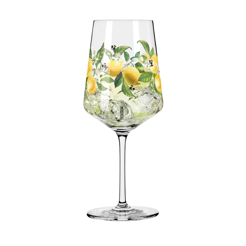 Calice aperitivo Hugo "Sommertau #24 - R.Richter" cl 54/cm Ø8x22,5