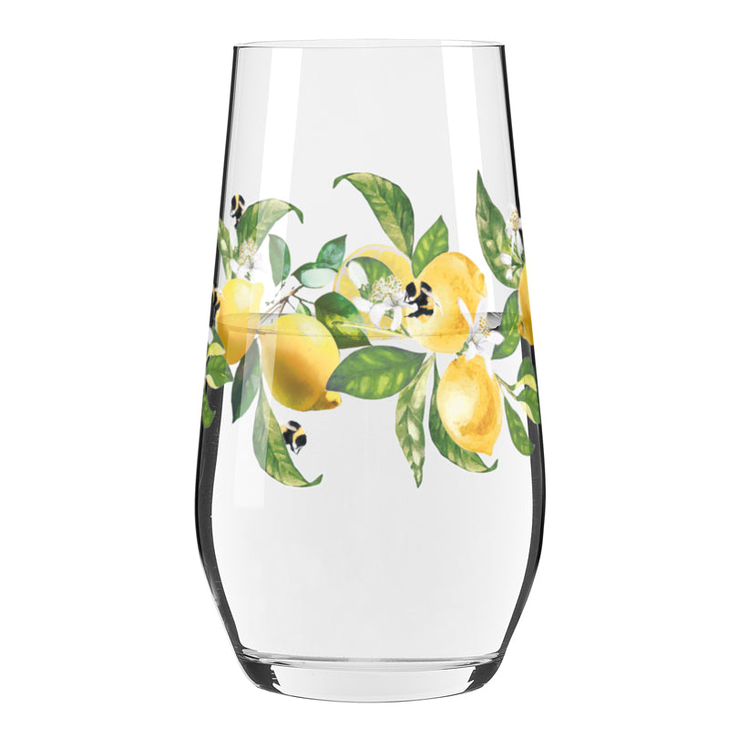 Bicchiere acqua "Sommertau Lilly #1 - R. Richter 2026" cl 42,5/cm Ø7,6x13,8