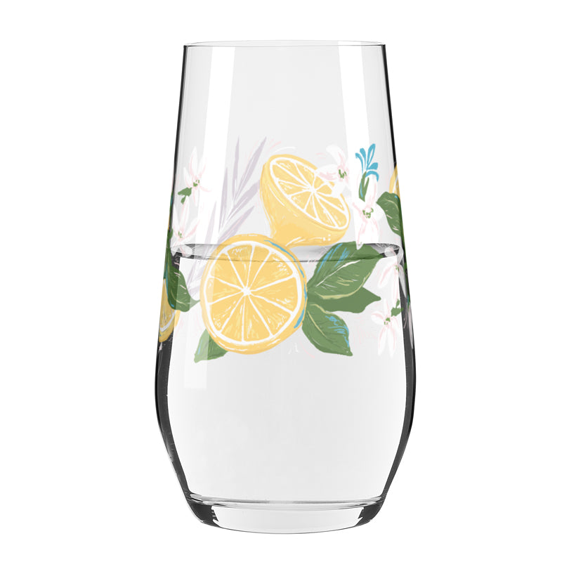 Bicchiere acqua "Sommertau Lilly #2 - H. Symonovych 2026" cl 42,5/cm Ø7,6x13,8