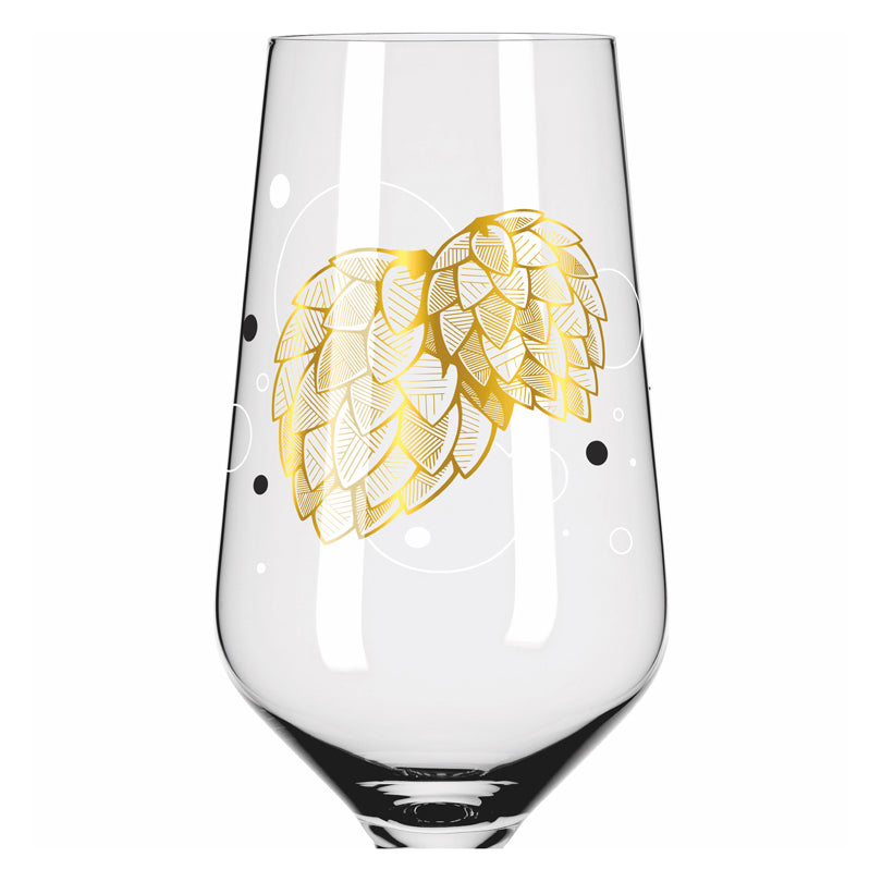 Bicchiere birra Pils "Brauchzeit #1 - Andreas Preis Luppolo", confezione 2 pezzi cl 37/cm Ø7,5x18,3