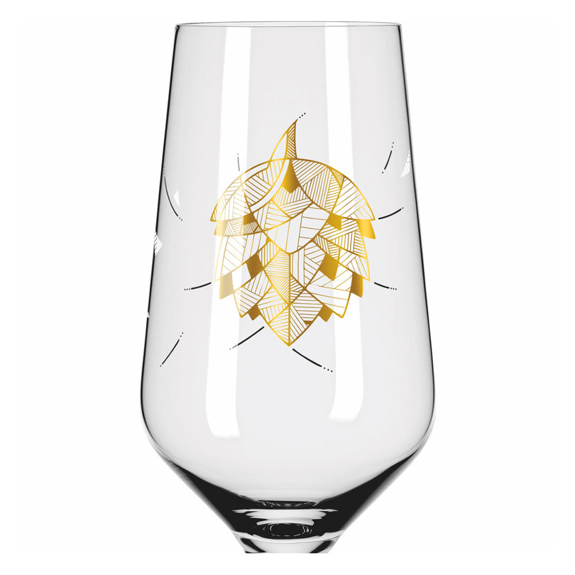 Bicchiere birra Pils "Brauchzeit #1 - Andreas Preis Luppolo", confezione 2 pezzi cl 37/cm Ø7,5x18,3