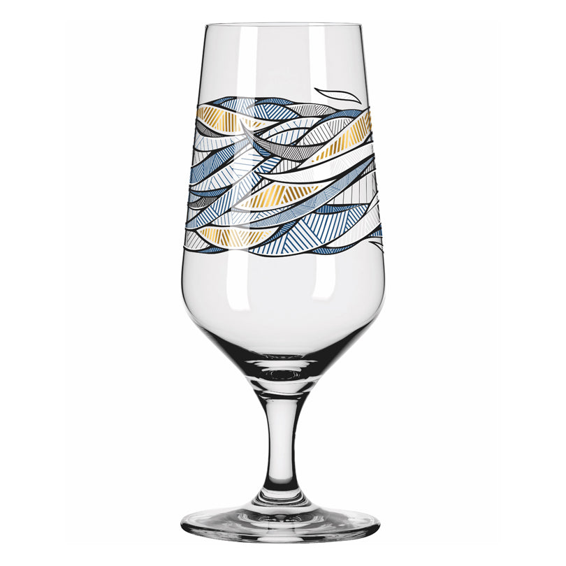 Bicchiere birra Pils "Brauchzeit #2 - Andreas Preis Acqua", confezione 2 pezzi cl 37/cm Ø7,5x18,3