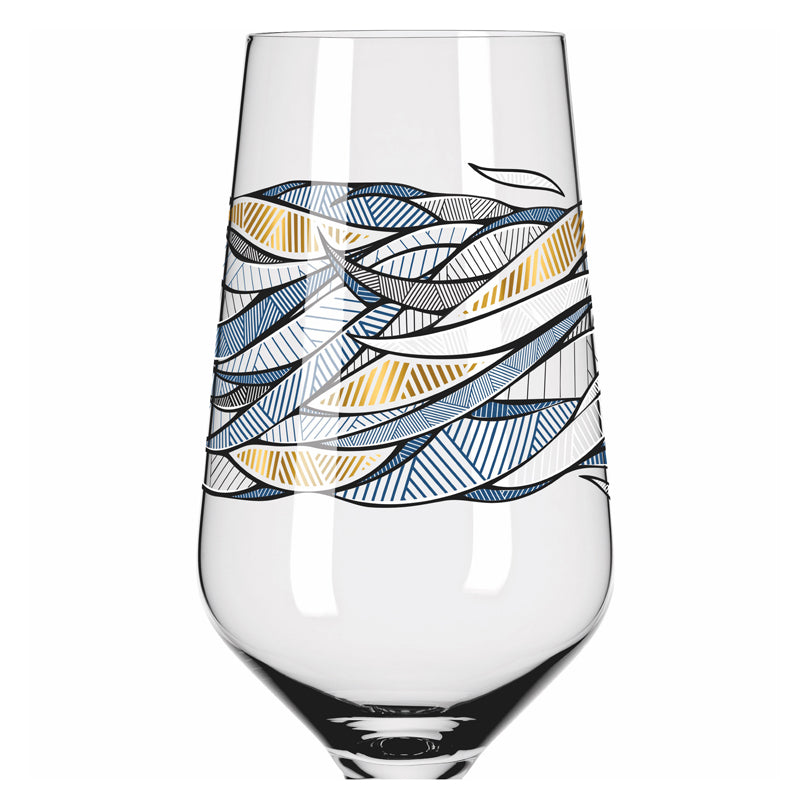 Bicchiere birra Pils "Brauchzeit #2 - Andreas Preis Acqua", confezione 2 pezzi cl 37/cm Ø7,5x18,3