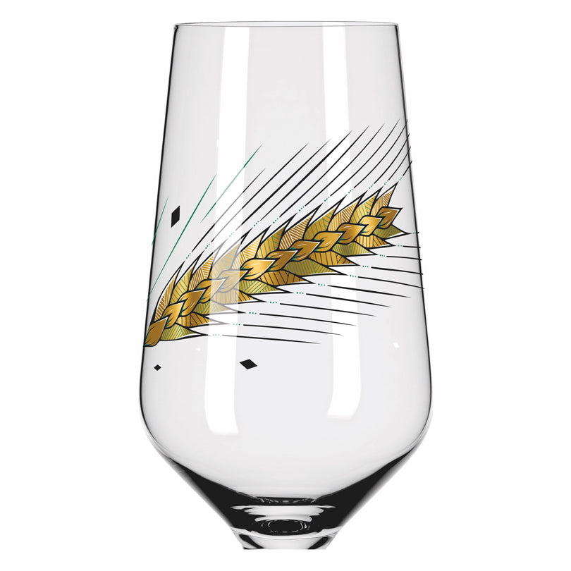 Bicchiere birra Pils "Brauchzeit #3 - Andreas Preis Orzo", confezione 2 pezzi cl 37/cm Ø7,5x18,3