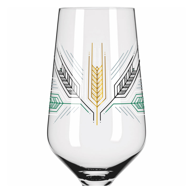 Bicchiere birra Pils "Brauchzeit #3 - Andreas Preis Orzo", confezione 2 pezzi cl 37/cm Ø7,5x18,3