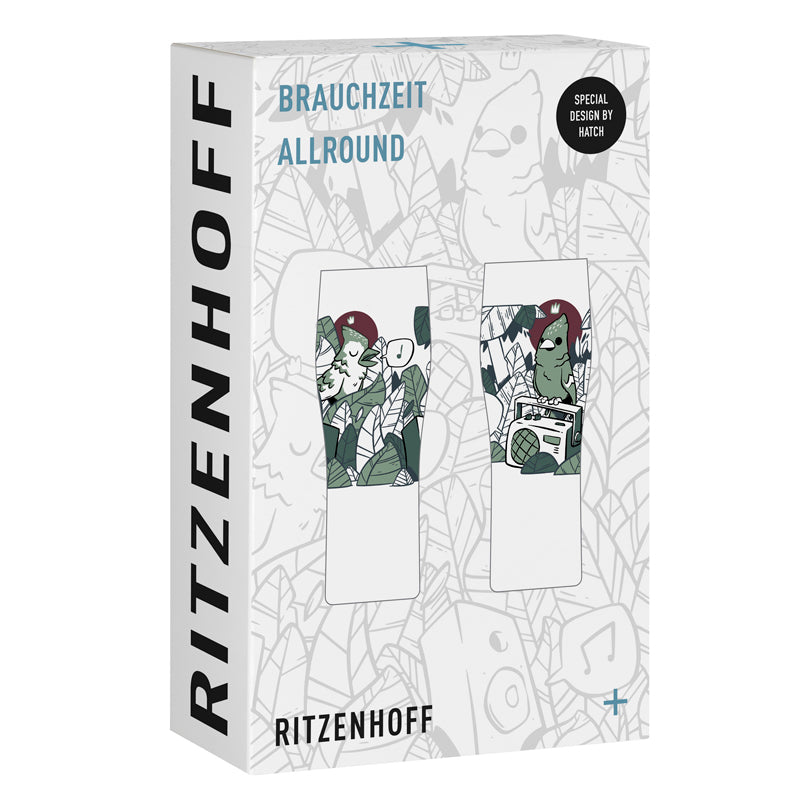 Bicchiere birra "Brauchzeit Allround #3 - Hatch", confezione assortita da 2 pezzi cl 63/cm Ø7,8x20,7