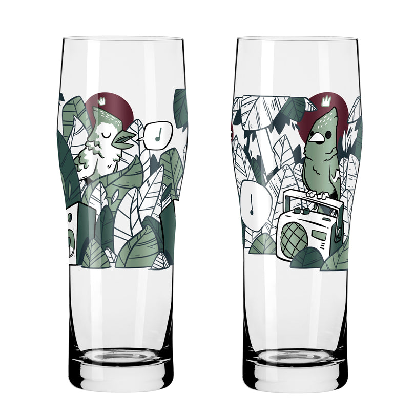 Bicchiere birra "Brauchzeit Allround #3 - Hatch", confezione assortita da 2 pezzi cl 63/cm Ø7,8x20,7