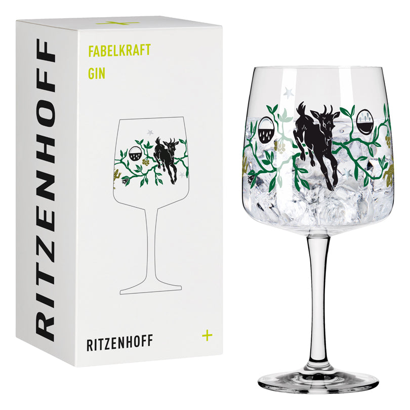 Calice Gin Tonic "Fabelkraft #4 - Karin Rytter Capra" cl 70/cm Ø10x21