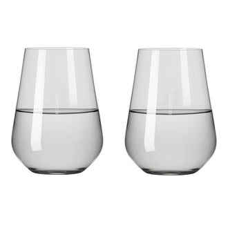 Bicchiere d'acqua "Fjordlicht #2 - Grey", confezione 2 pezzi cl 54/ cmØ9,3x12,4