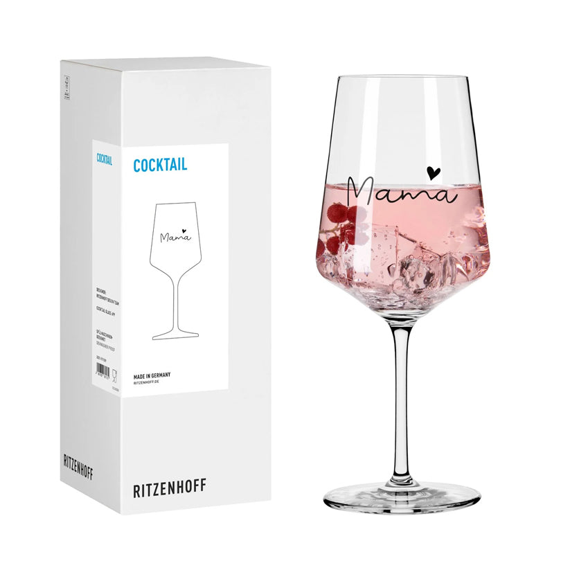 Calice cocktail "Detti '9 - RDT Mama" cl 54/cm Ø9,3x22,5