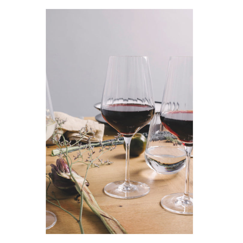 Calice vino rosso "Sternschliff #3", confezione 2 pezzi cl 57/cm Ø9,4x23,6