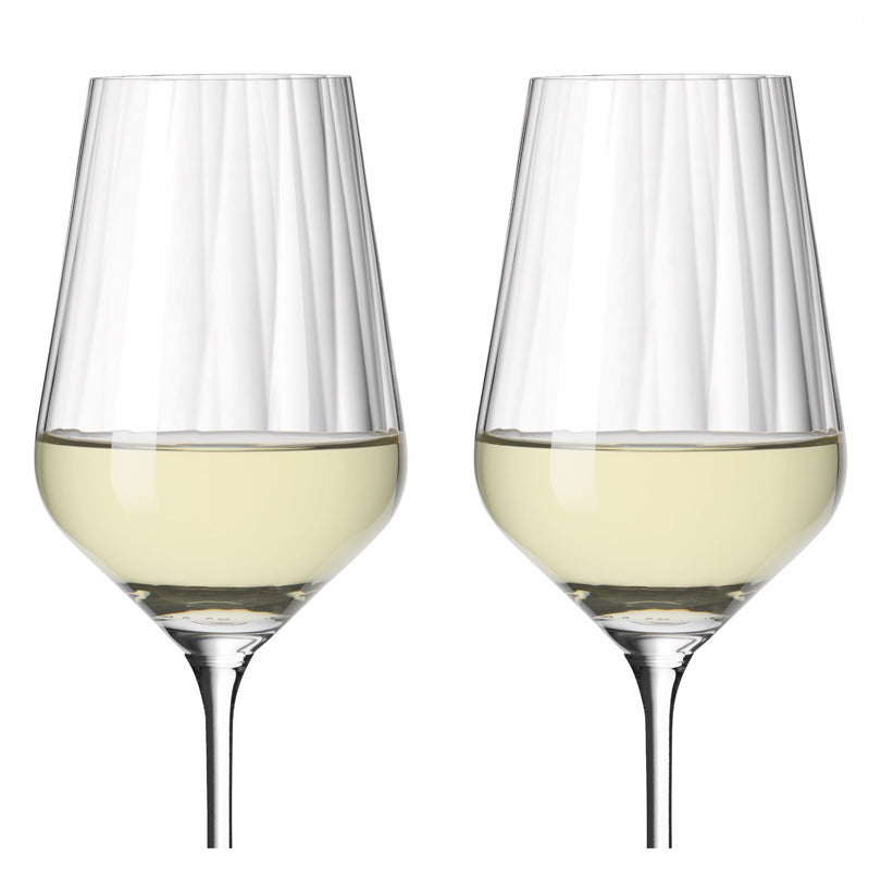 Calice vino bianco "Sternschliff #3", confezione 2 pezzi cl 38/cm Ø8,1x22,5