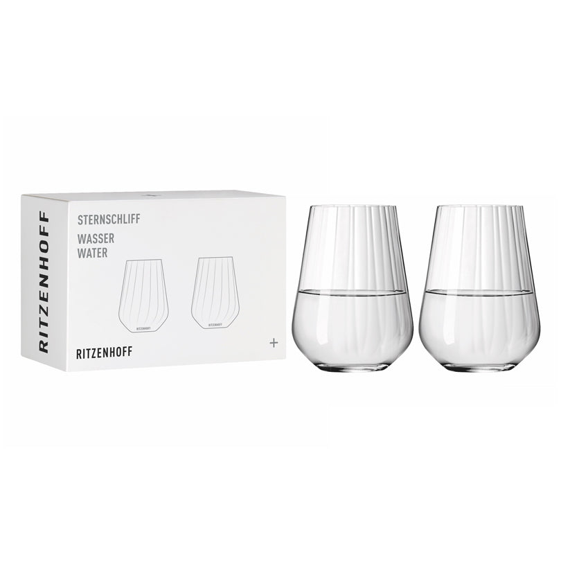 Bicchiere d'acqua "Sternschliff #3", confezione 2 pezzi cl 54/cm Ø9,3x12,4