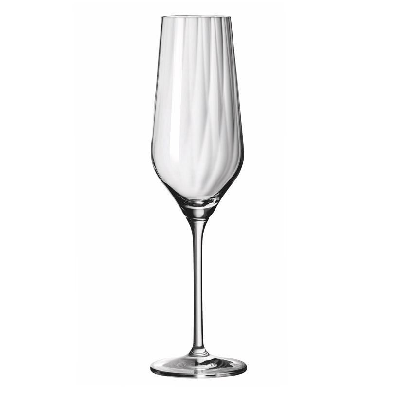 Calice champagne "Sternschliff #1", confezione 2 pezzi cl 25/cm Ø6,5x23,6