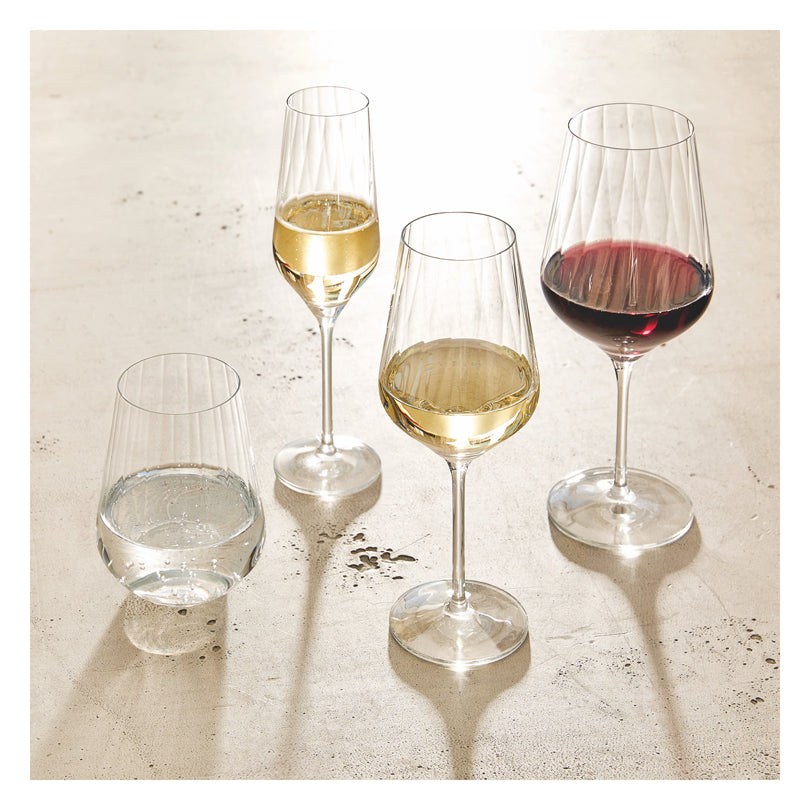 Calice champagne "Sternschliff #1", confezione 2 pezzi cl 25/cm Ø6,5x23,6