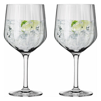 Calice Gin Tonic "Sternschliff #1", confezione 2 pezzi cl 72/cm Ø10,7x21,8