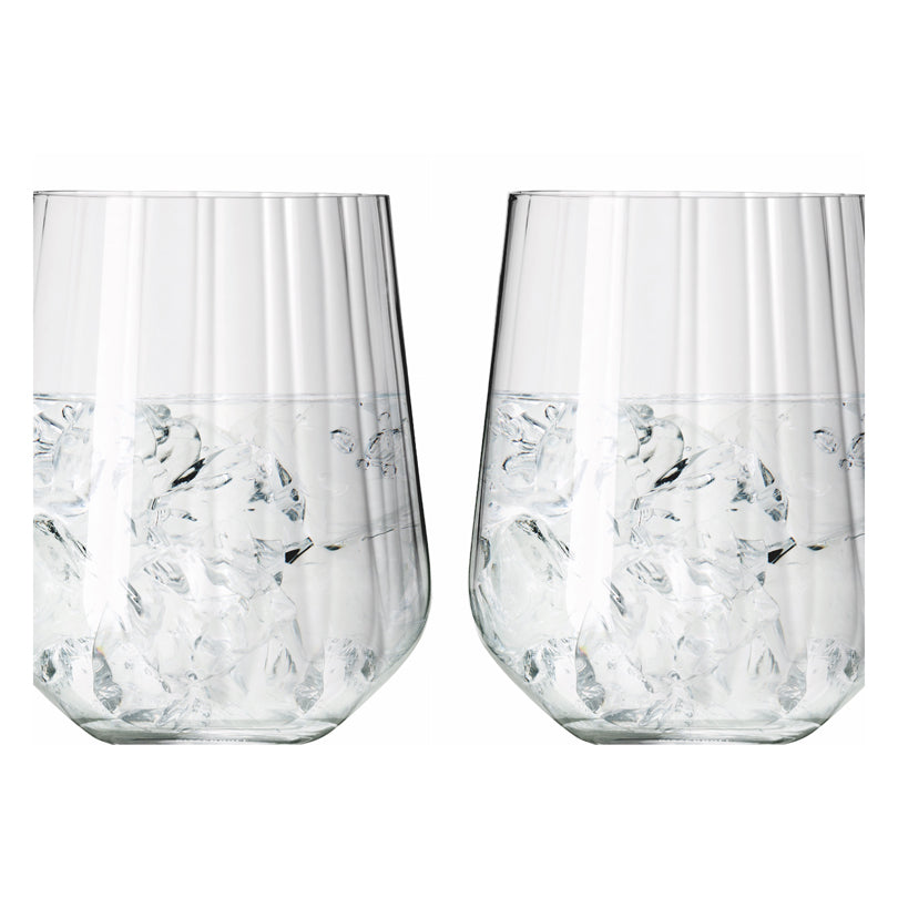 Tumbler/Bicchiere Gin Tonic "Sternschliff #1", confezione 2 pezzi cl 71/cm Ø10,2x12,4