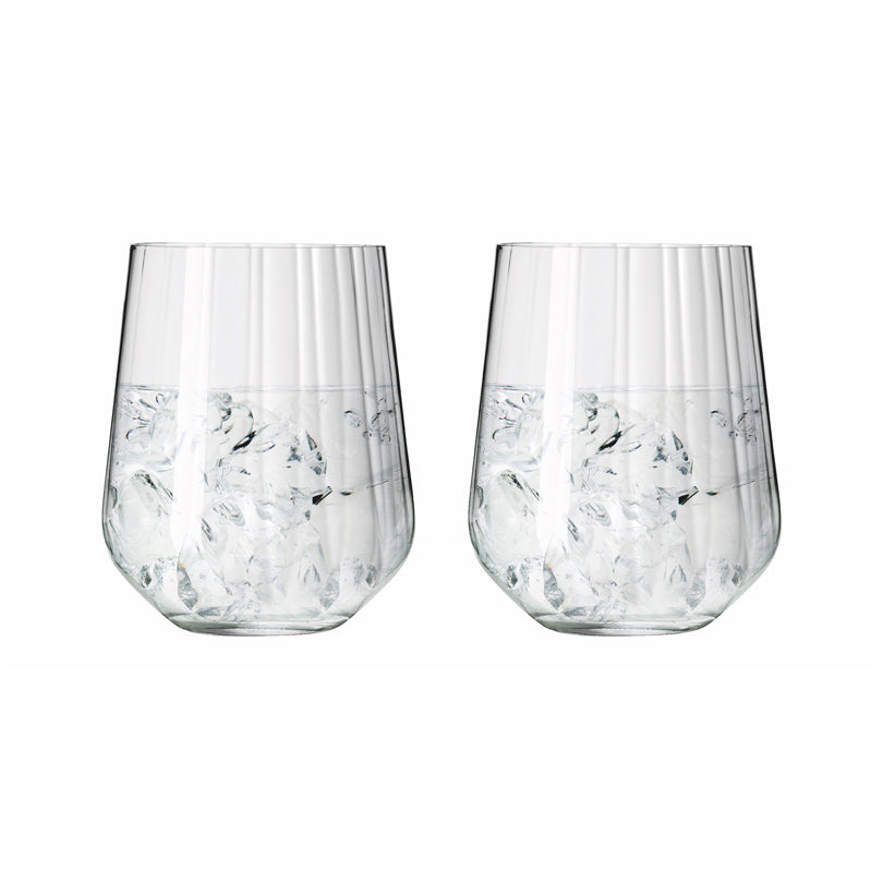 Tumbler/Bicchiere Gin Tonic "Sternschliff #1", confezione 2 pezzi cl 71/cm Ø10,2x12,4