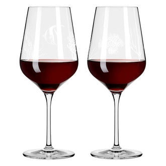 Calice vino rosso "Oceanside #1 - Bohnenberg", confezione assortita da 2 pezzi cl 57/cm Ø9,4x23,6